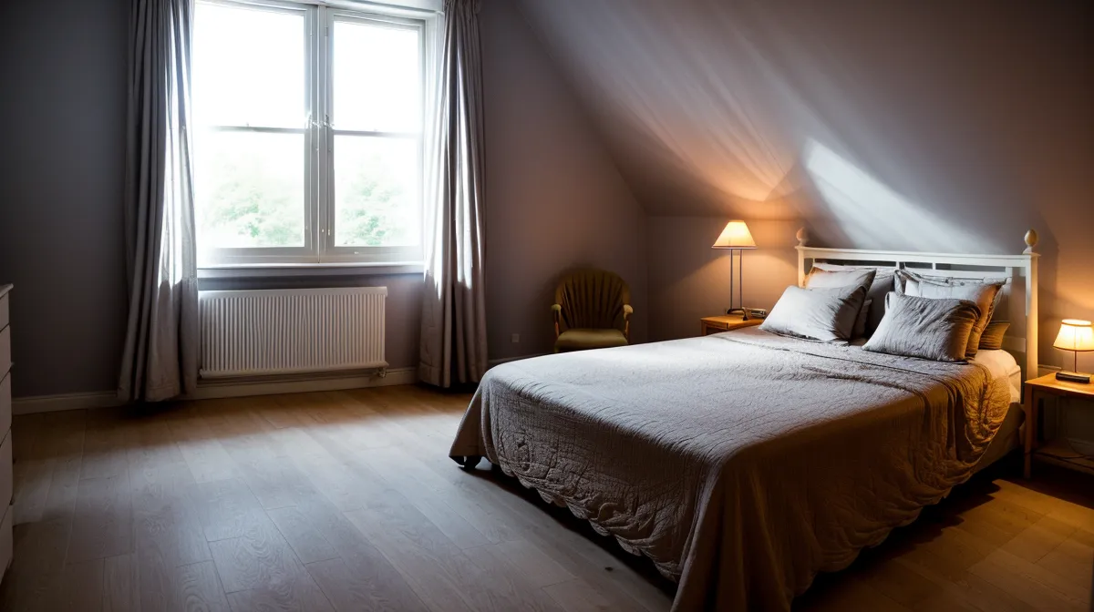 Homme mûr détendu le soir, symbole du lâcher-prise masculin lié à la maturité